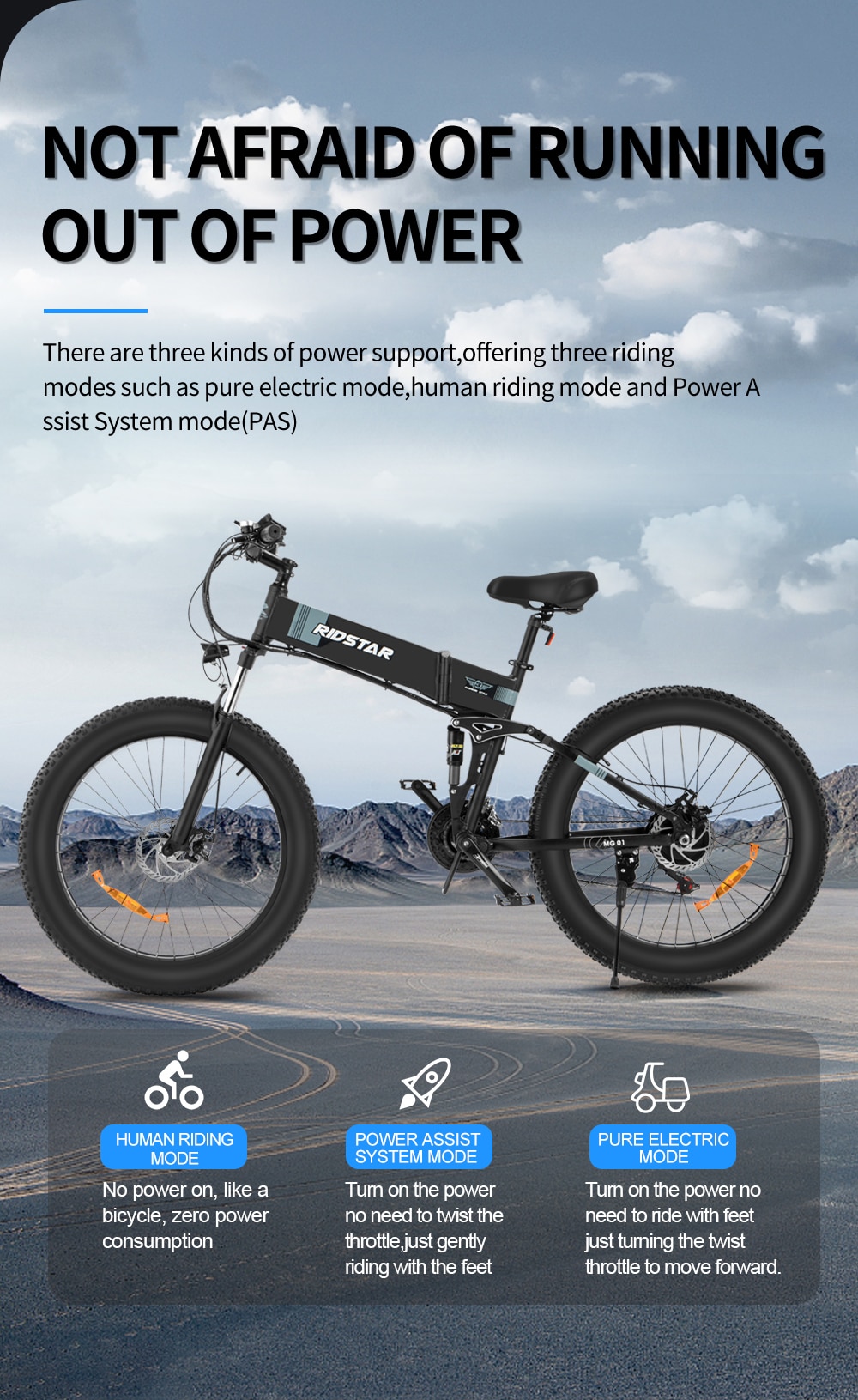 Ridstar H26 Ebike